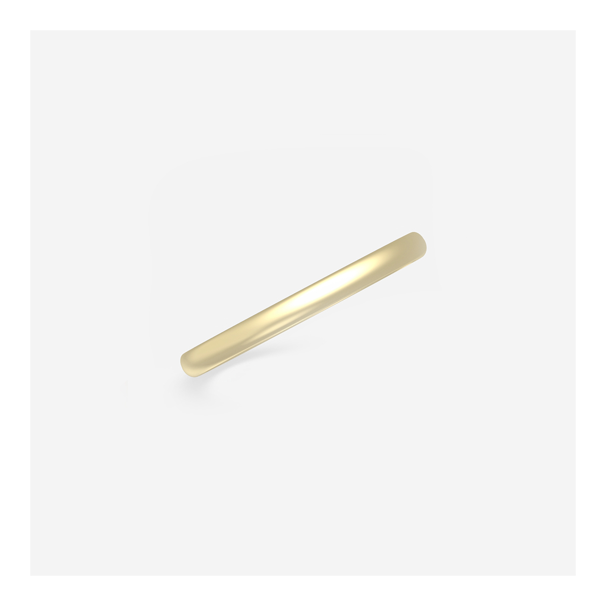 Additional Image 1 for  2mm Dome Wedding Band